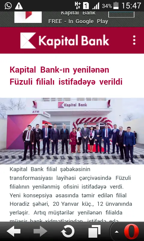 Kapital Bank Füzuli rayon filialı